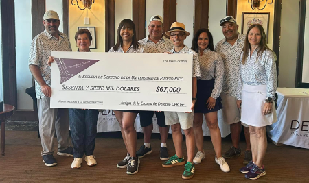 Amigos de la Escuela de Derecho de la UPR celebran exitoso torneo de golf Tristán Reyes Gilestra 2025